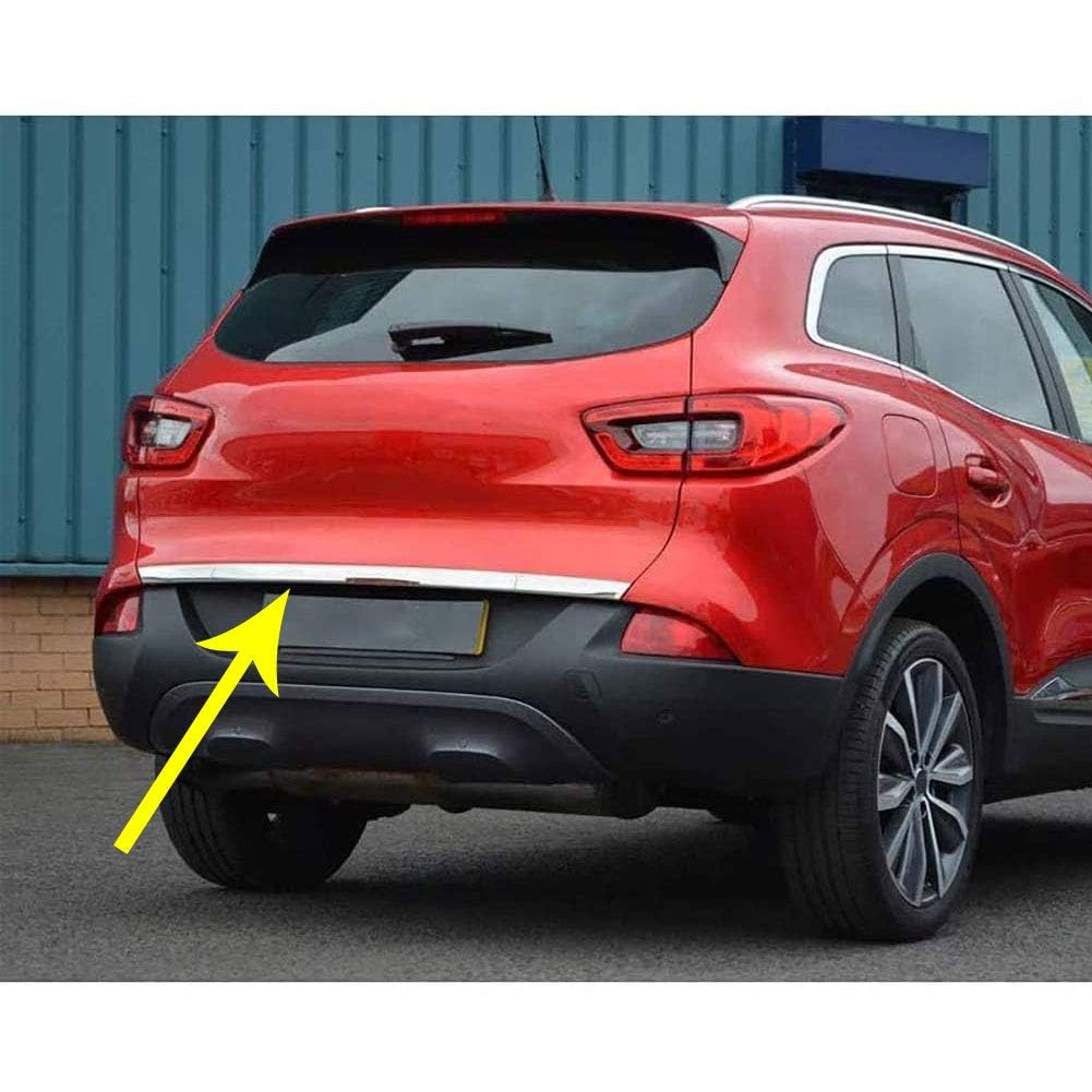 para Kadjar 2016+ Tira Decorativa del Coche,Borde de Puerta Transparente,antitiras,Protector de Parachoques,Protector de arañazos