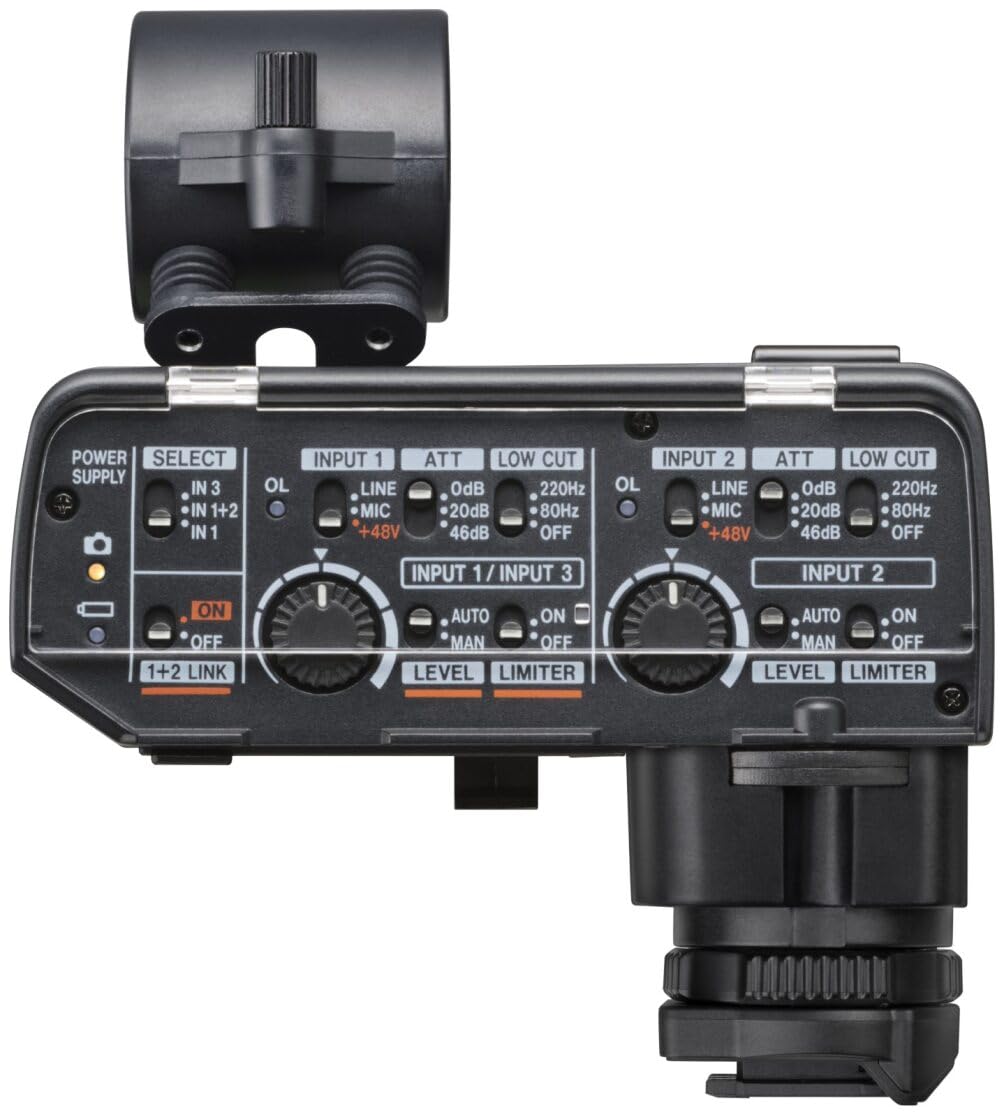 TASCAM CA-XLR2d-N - Adattatore microfono digitale XLR per fotocamere Nikon mirrorless