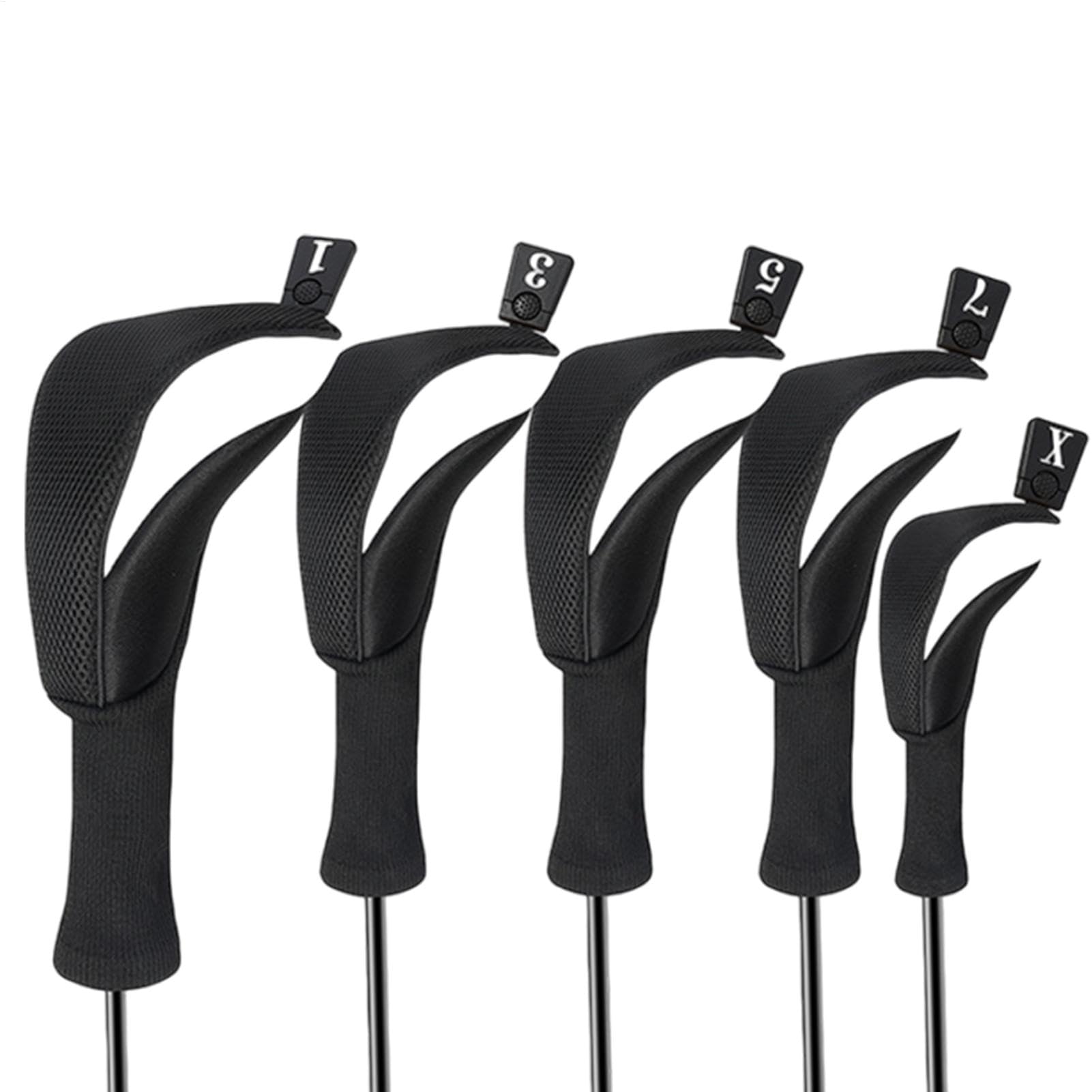 Golf Head Covers, Protective Club Covers, Long Neck Headcover, Hybrid Golf Headcover, Dustproof Club Covers, Golf Wood Headcover, Hybrid Club Protector, Golf Club Protector, Headcover for Men
