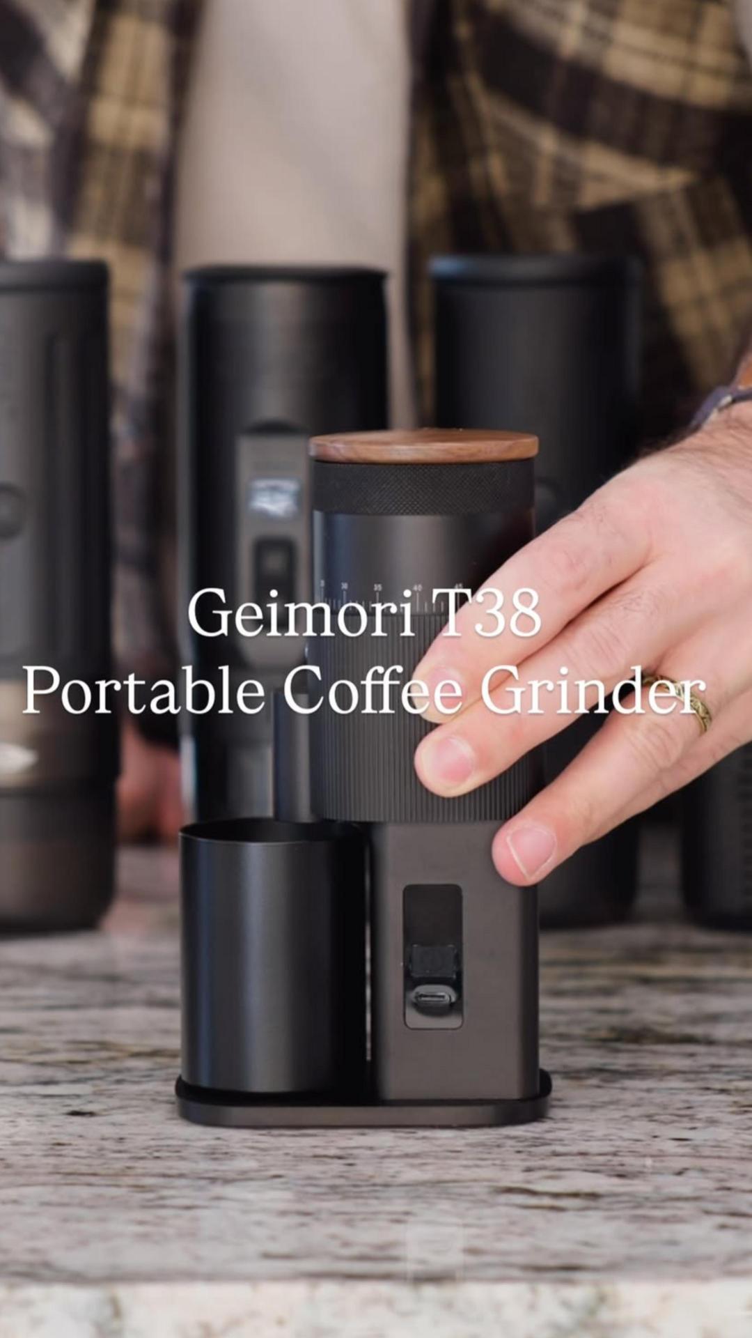 Amazon.com: Portable Electric Burr Coffee Grinder,Wirsh Geimori
