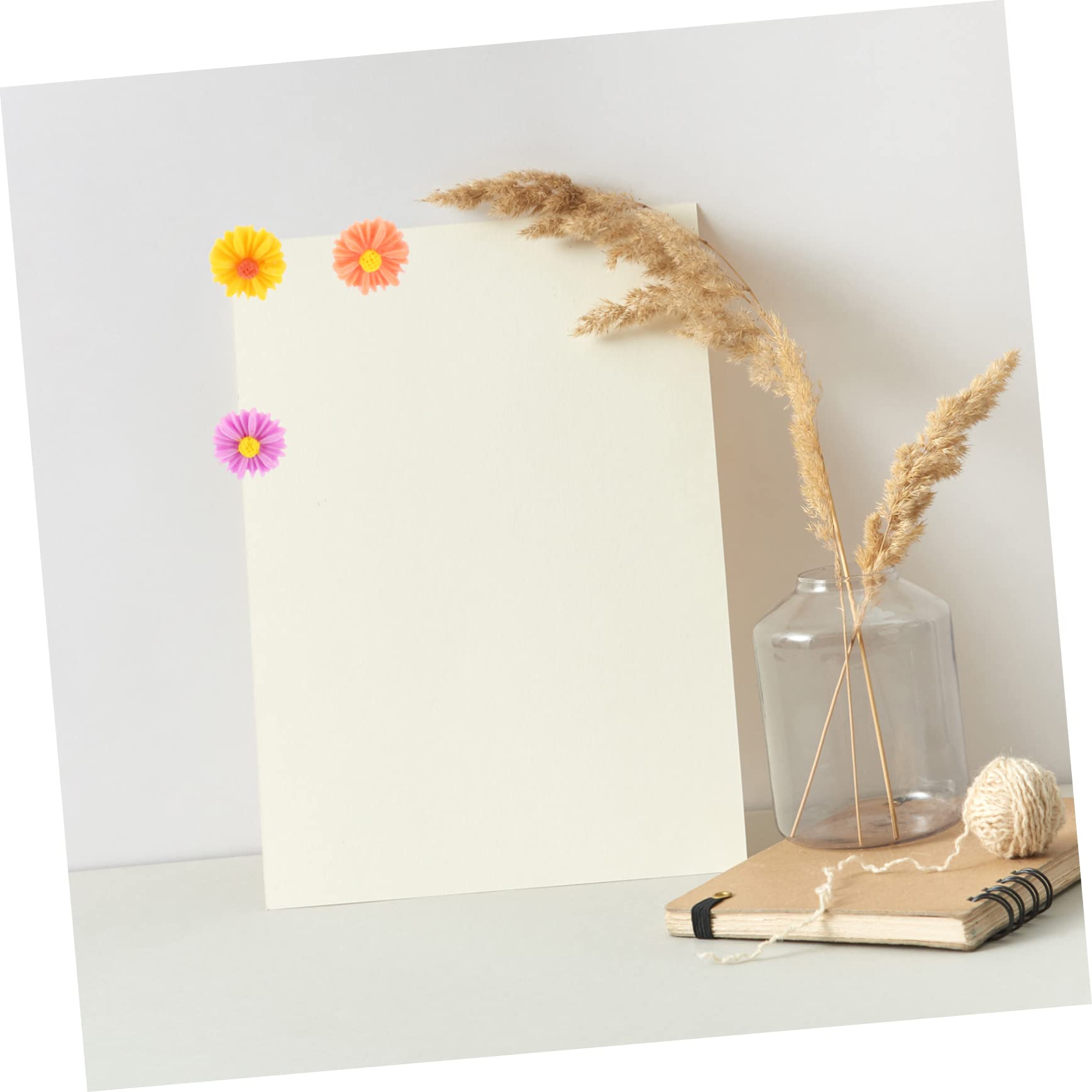 Gadpiparty 4 Set Puntine Da Disegno A Forma Di Margherita Puntine Decorative Per Bacheca Di Sughero Asse Comodi Pushpins Puntina Per Uso Quotidiano Plastica 60 Pezzi * 4