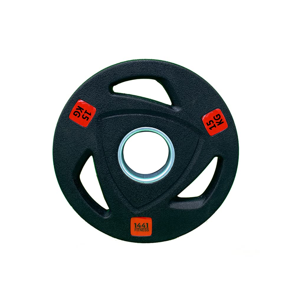 Prosportsae Tri Grip Olympic Rubber Weight Plates (2.5 To 25 Kg)