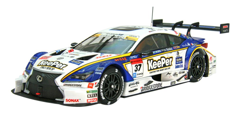 Amazon | エブロ 1/43 KeePer TOM'S RC F SUPER GT GT500 2016 Rd.2