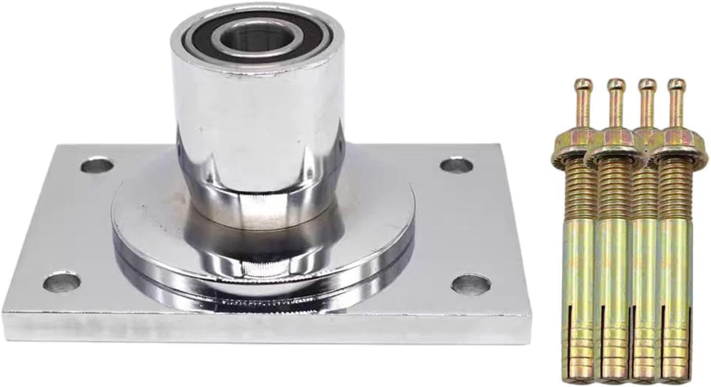 Colaxi Enhanced Pole Dance Fixed Flange Plate, Rectangular Top Plate for Dancing Pole