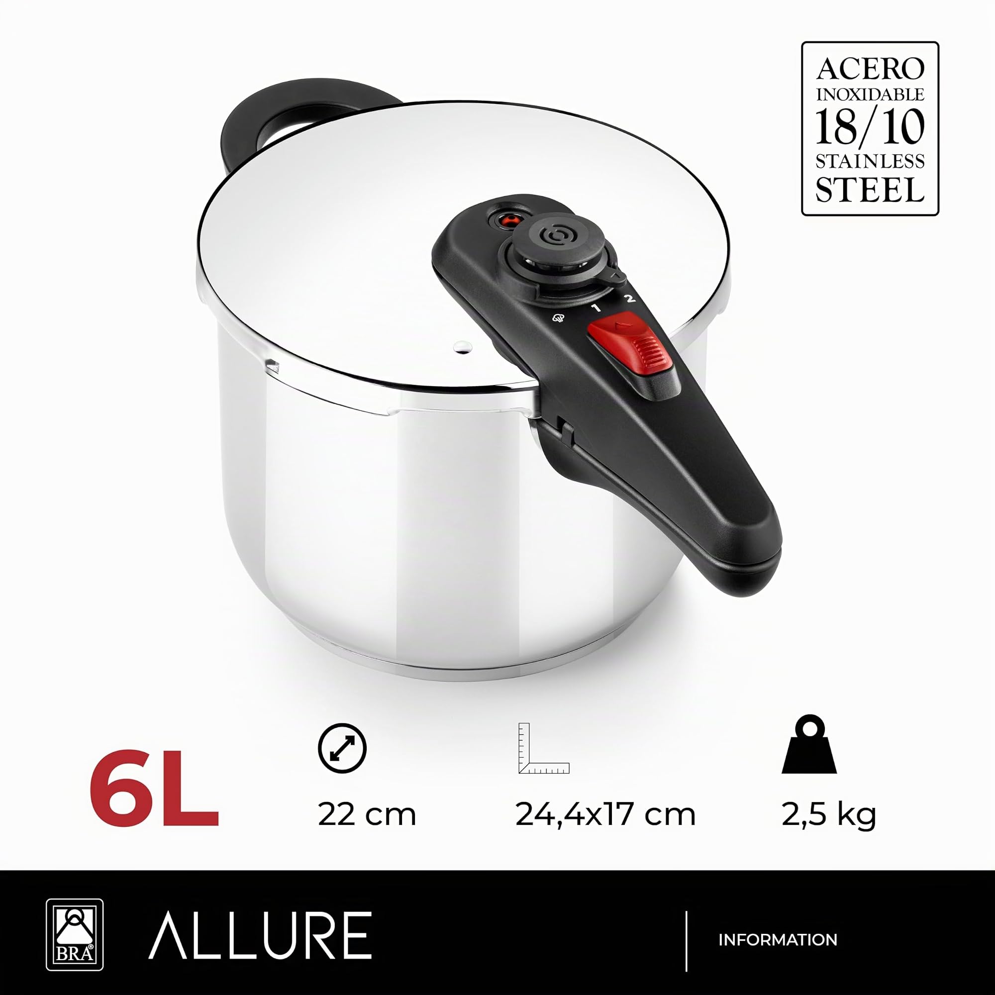 BRA Allure | Autocuiseur 6 L