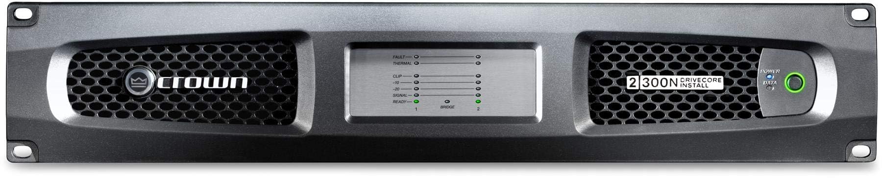 Crown DCi 2|300N Power Amplifier front view