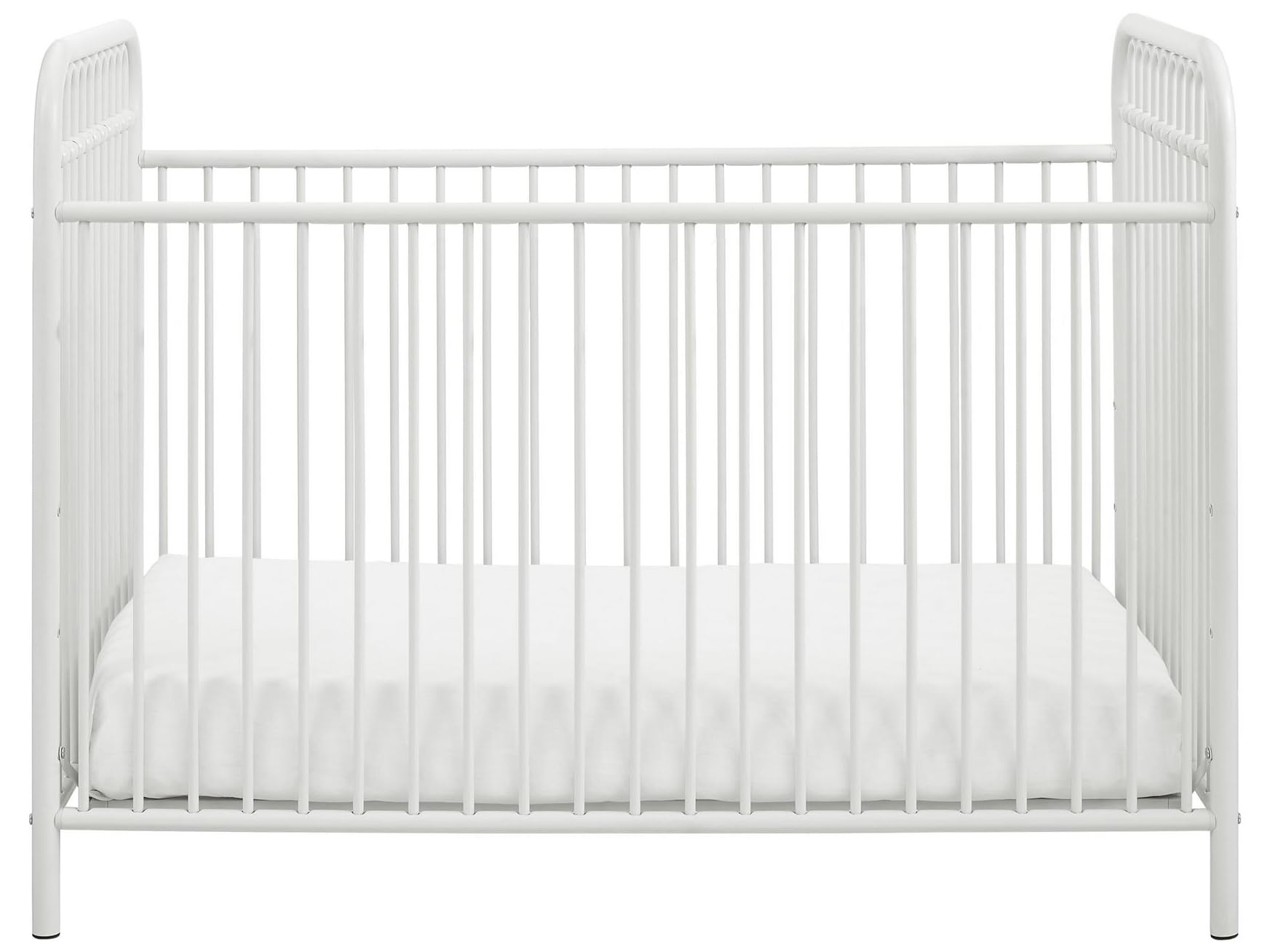 Dorel Home Furnishings LS Monarch Hill Ivy Metal Baby Crib Off White