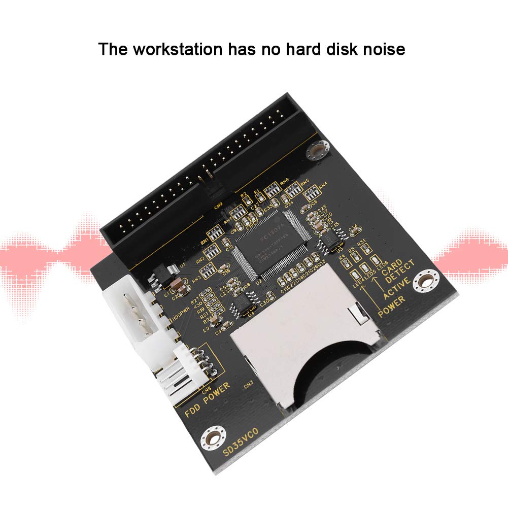 Yosoo IDE to USB, IDE Adapter Male Hard Disk Drive Adapter SD Memory Card to 3.5