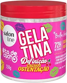 Gelatina #todecacho Cachos Ostentação 550g