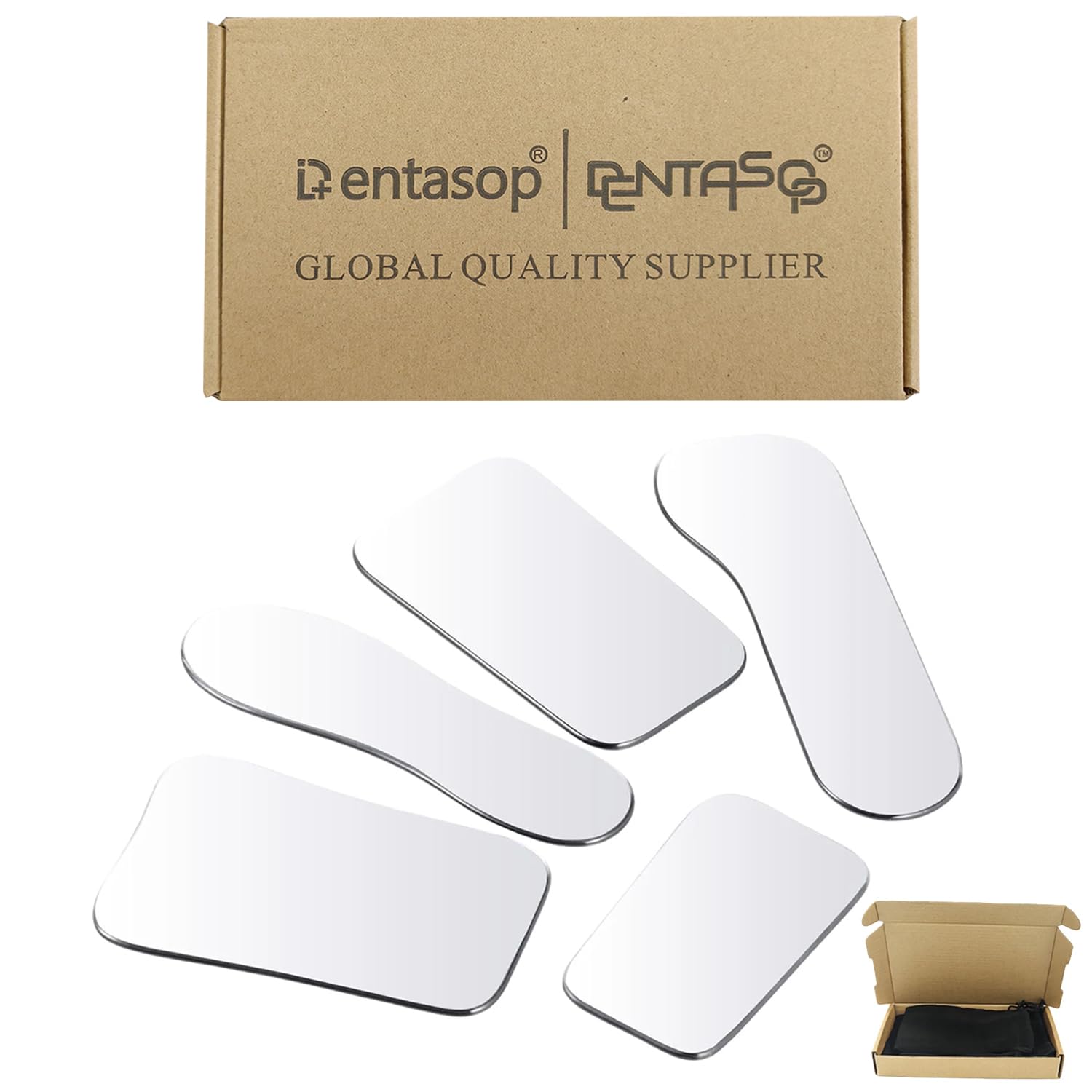 Dentasop 5 Piece Intraoral Mirror - dental care kits | Mubboo
