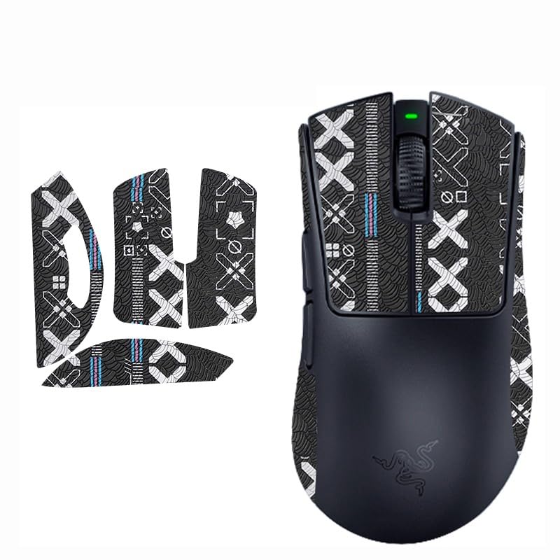 Amazon.co.jp: マウス滑り止めグリップテープ、Razer DeathAdder V4