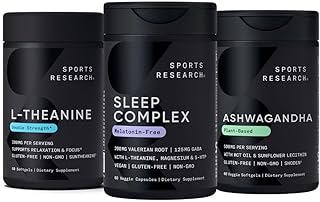 Sports Sleep Support Capsules with L-Theanine
