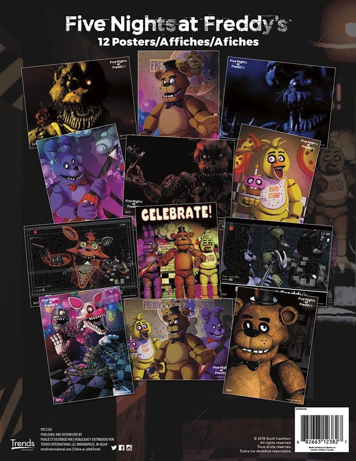 Miniatura 3 de Trends International Póster Five Nights At Freddy's de 8.5" x 11"