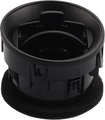 Miniatura 6 de Dasbecan 4 piezas de laca negra para salpicadero, aire acondicionado, calentador de CA compatible con Ford F150 2009-2014 Reemplazos # 9L3Z-19893-AA