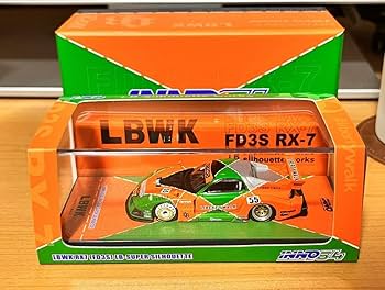 INNO64マツダ RX-7 (FD3S) LB-WORKS スーパーシルエット 1/64 INNO マツダ RX-7 スーパーシルエット チェイス INNO