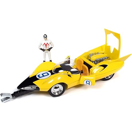 Speed Racer Shooting Star with Racer X Figure: Race to Victory