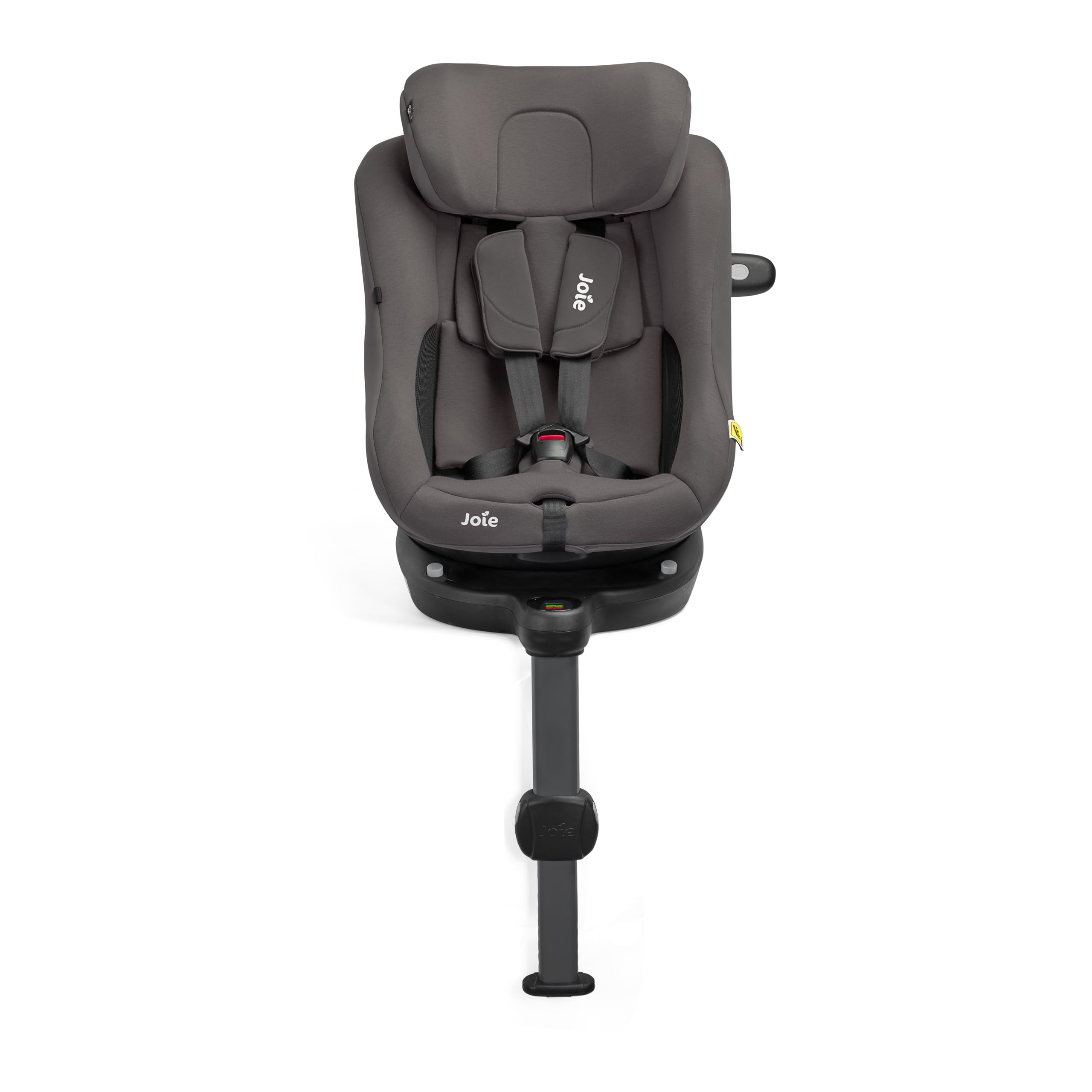 Joie i-Spin™ 360 Compact R129 Kindersitz, 61–105 cm, 6 Mon-4 J (Thunder) | 360° drehbar, i-Size-zertifiziert, ISOFIX-Installation, kompaktes Design für kleine Rücksitze und Kleinwagen.