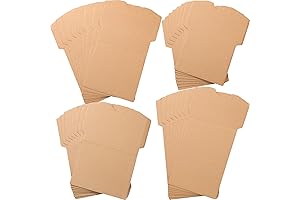 Ingenious Cardboard Shirt Forms: An Expansive Set of 32 Inserts for Limitless DIY Options