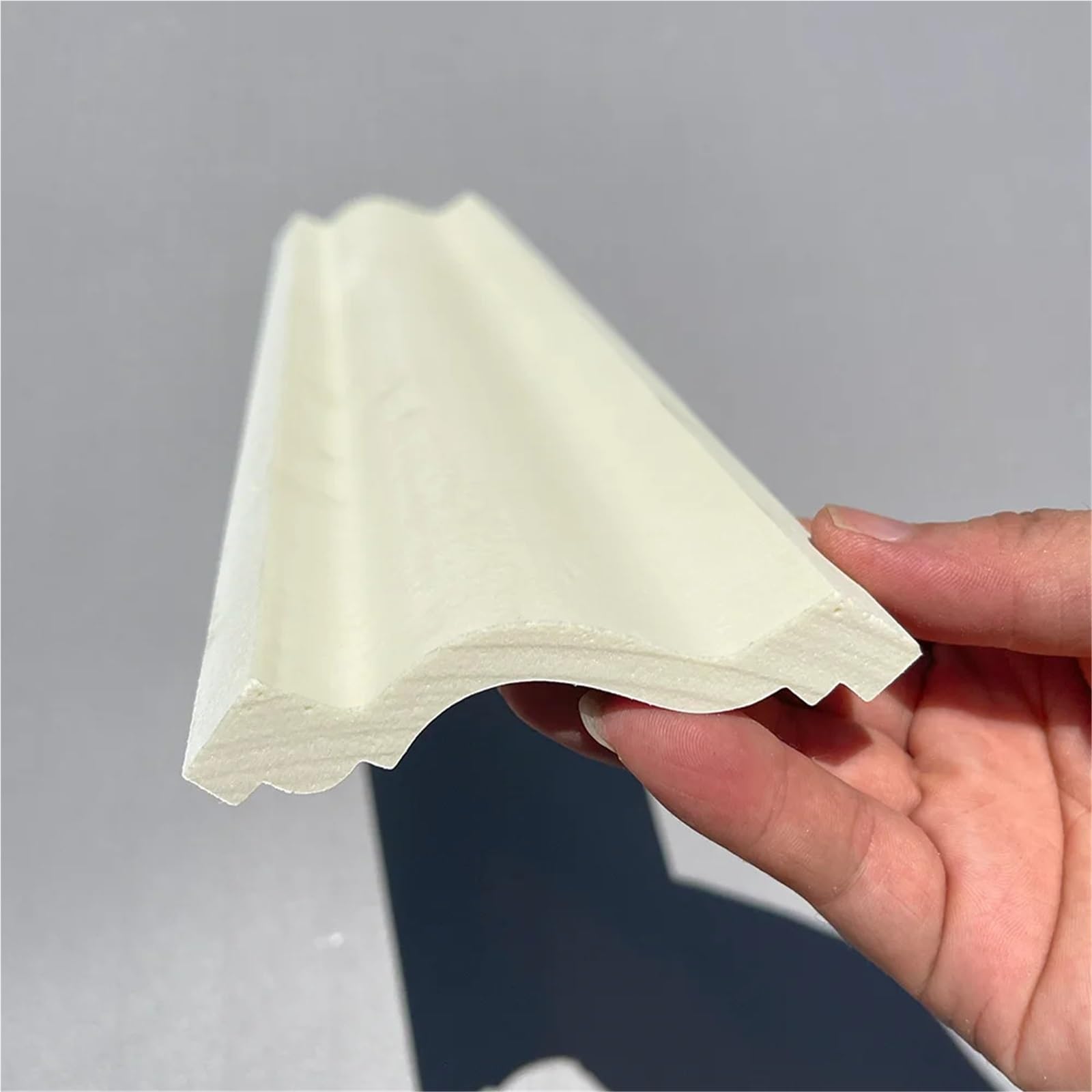 18 pezzi di decorazione in materiale gesso imitazione linea angolare for soffitto in PU