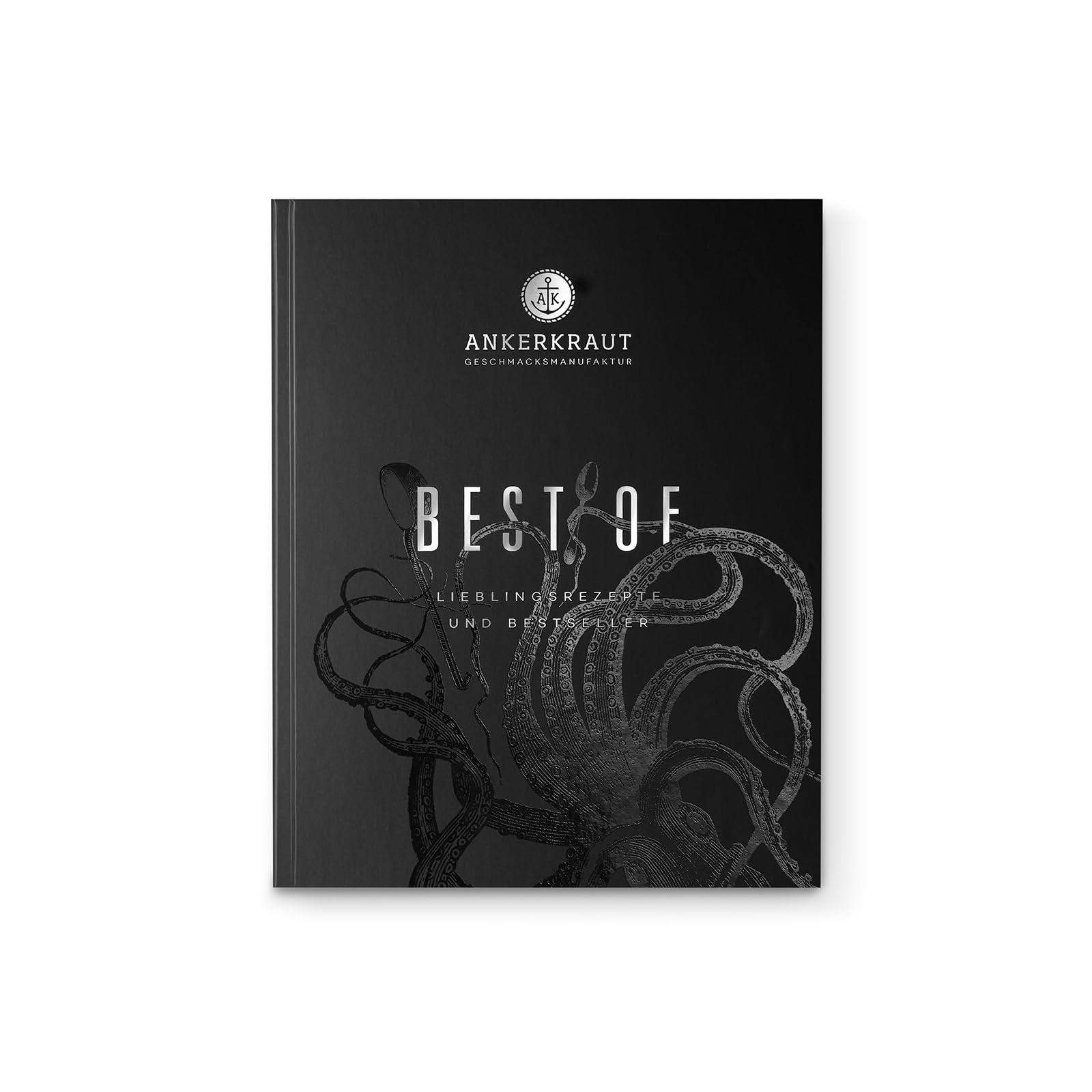 Ankerkraut Best of Kochbuch-Set mit 12 Korkengläsern, 1000g Gewürze plus Kochbuch, einfache Rezepte zum Nachkochen, Bundle zum Verschenken, ausgewählte Top-Seller