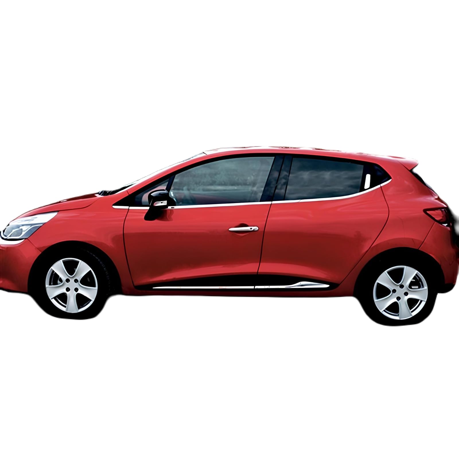 Listelli finestrini cromati Acciaio Inossidabile per Renault Clio IV HB 2012-2018 8 Pezzi