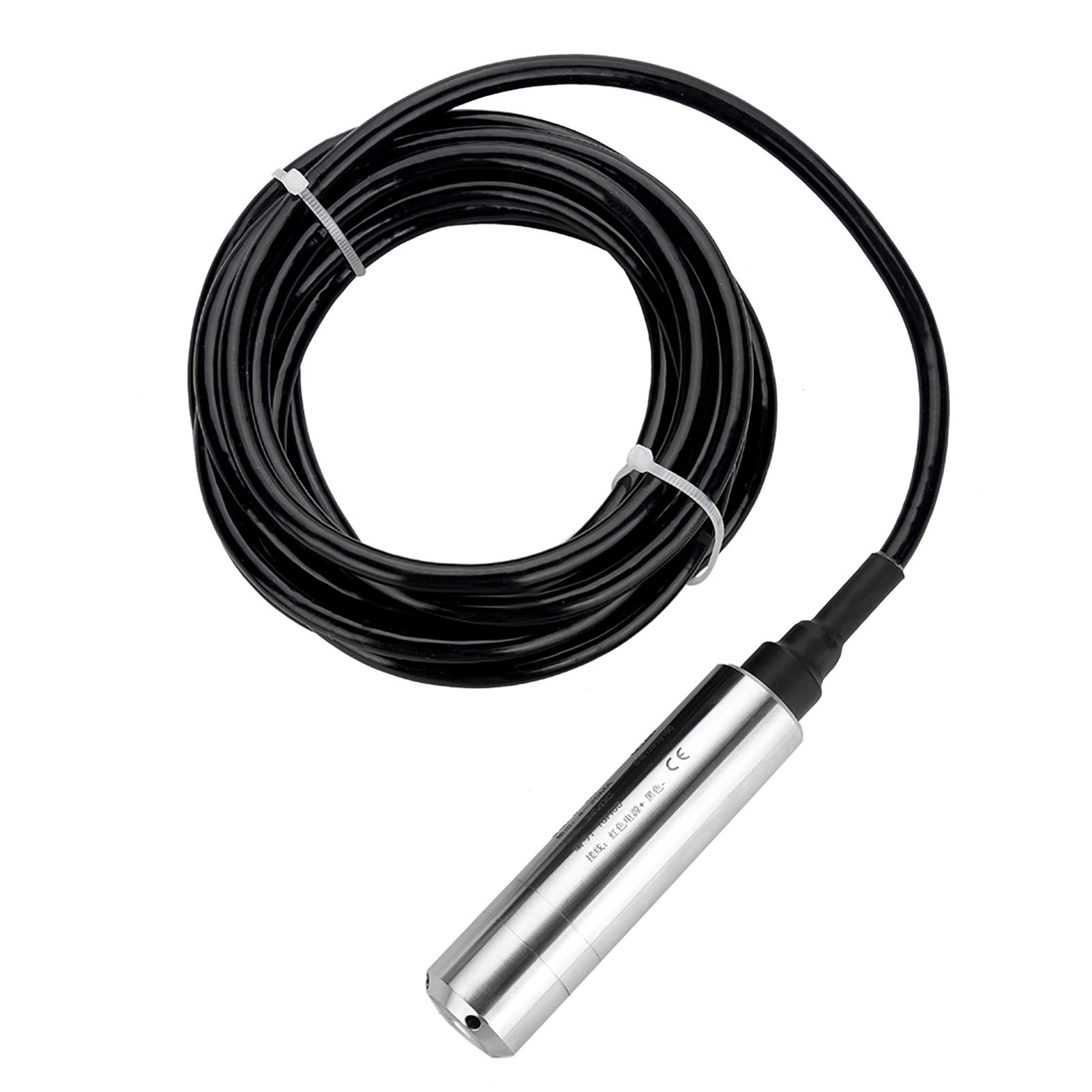 Sensore di livello Liquido, Trasmettitore di livello, ALS-MPM-2F DC24V 4-20mA Acciaio inossidabile 316 Sensore di livello liquido a rimessa laterale per il rilevamento della profondità di portata 0-5m