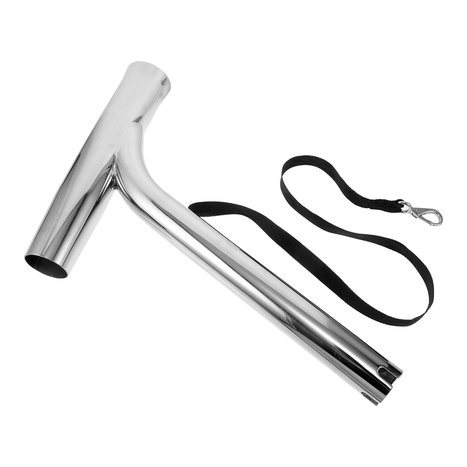 USHOBE Porta Canne da Pesca in Acciaio Inox per Barca, Resistente ai Danni, Facile da Installare, Dimensioni 42x26x5,3cm, per Kayak e Gommoni
