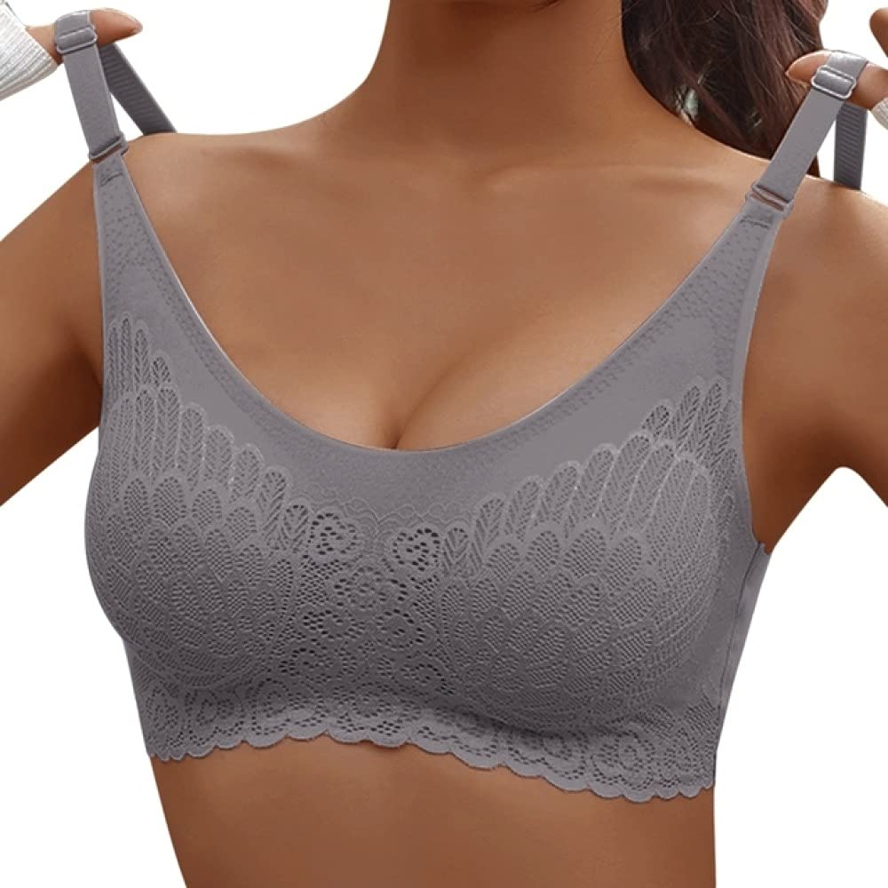 ,Biustonosz sportowy dla kobiet, Biustonosz sportowy Kobiety Topy fitness Bezszwowy biustonosz do jogi Koronkowy, oddychający biustonosz Biustonosz push-up Solid Gym Running Crop Top Sportswear, Style
