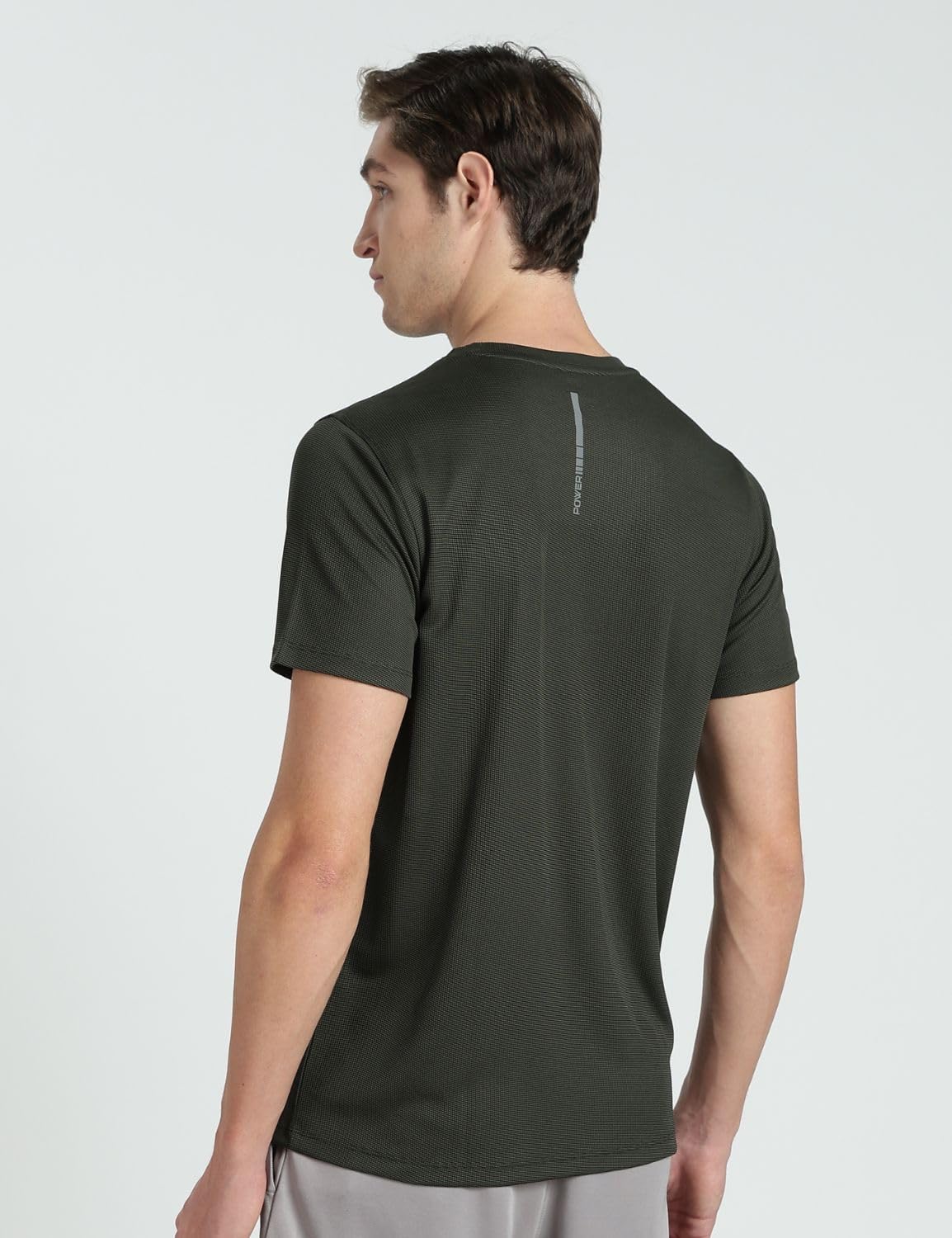 Pump’d Men's Solid Activewear Regular Fit Sports | Activewear | Running | Gym | Plain T-Shirt | Round Neck