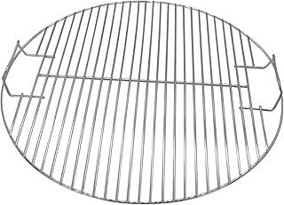 LncBoc 44.5cm Stainless Steel BBQ Grill Rack Cooking Grate for Charcoal Kettle Grills like Weber,Char-Broil and Ceramic Grills like Large Big Green Egg,Kamado Joe Classic,Pit Boss,Louisiana Grills