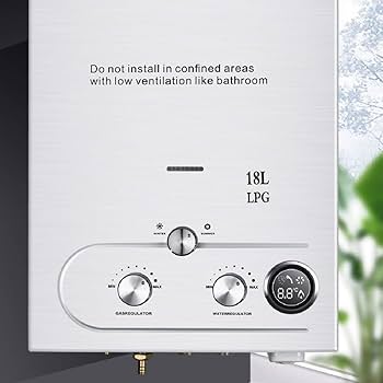 その他 water heater new LPG 6L 12kw Stainless Steel LPG Liquid Petroleum Gas Instant