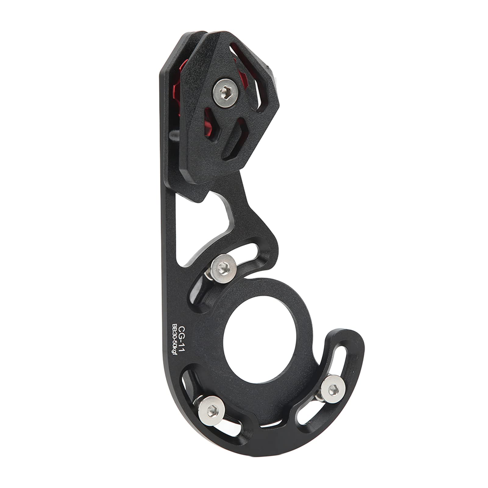 Guida Catena per Bici, Protettore Catena per Bici in Lega di Alluminio, Stabilizzatore per Catene Ultraleggere per Puleggia Bici, Paracatena di Ricambio per Bici da