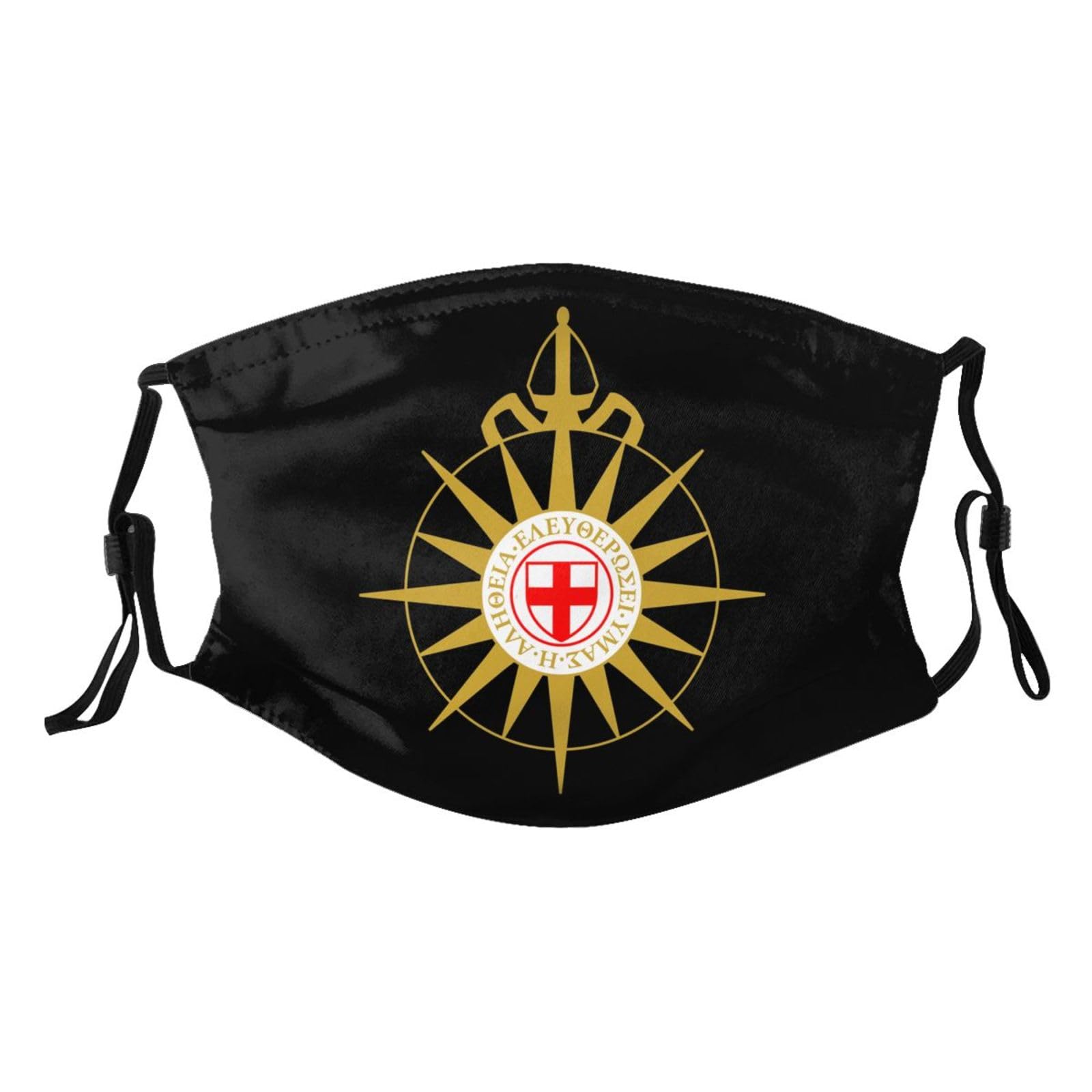 Anglican Communion Flag Adult Dust Mask Adjustable Dust Face with 2 Filter