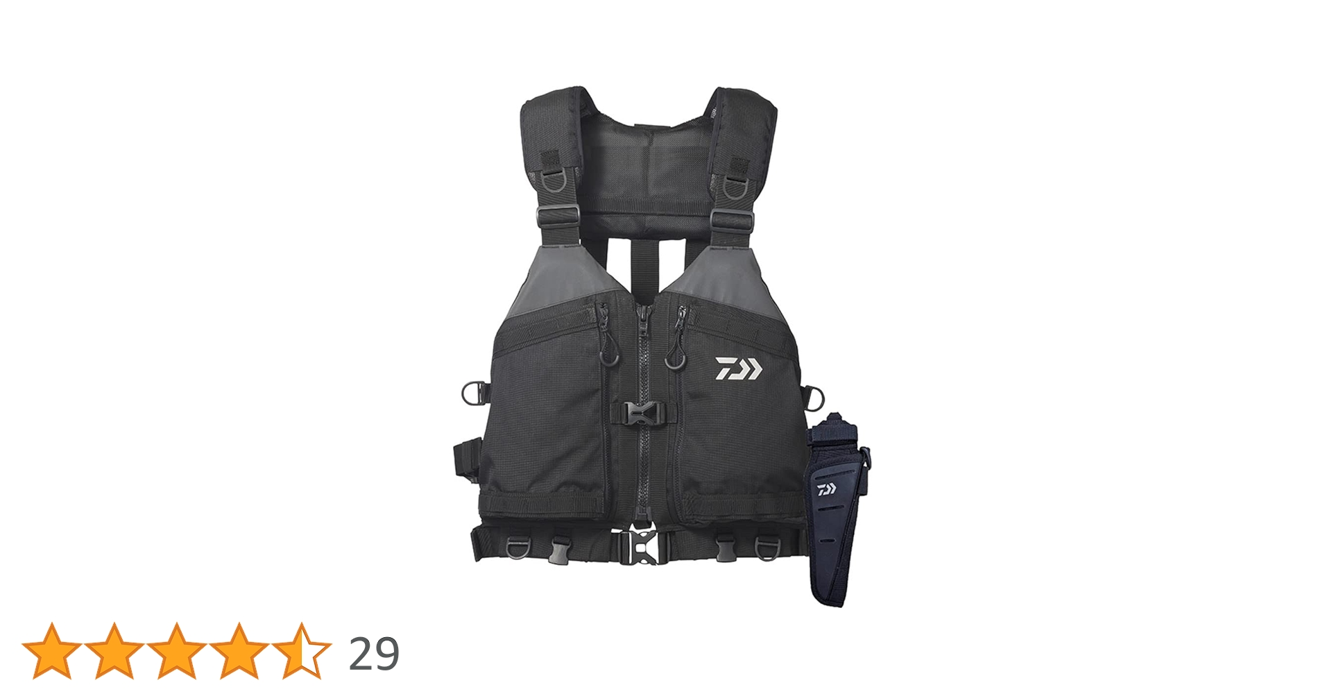 ダイワ(DAIWA) フローティングベスト ＤＦ-４０２３ ブラック 値段交渉可 Amazon | ダイワ(DAIWA) フローティングベスト DF－4023