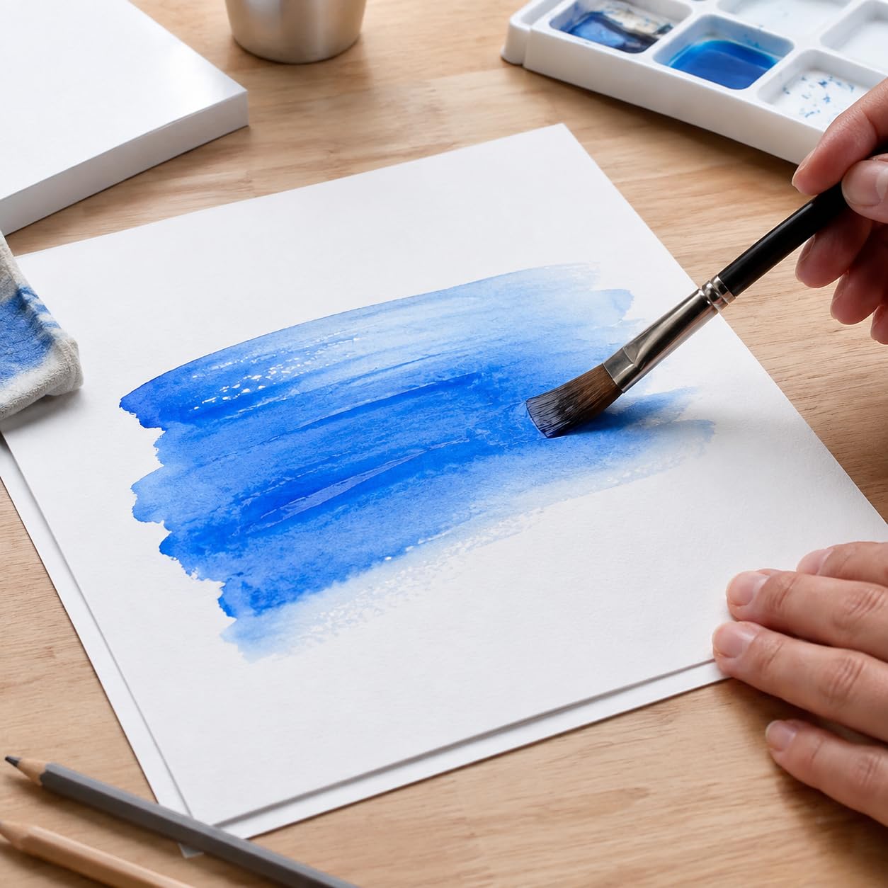 Papier Aquarelle à ssin, Surface, 4K - 20 feuilles, 300g
