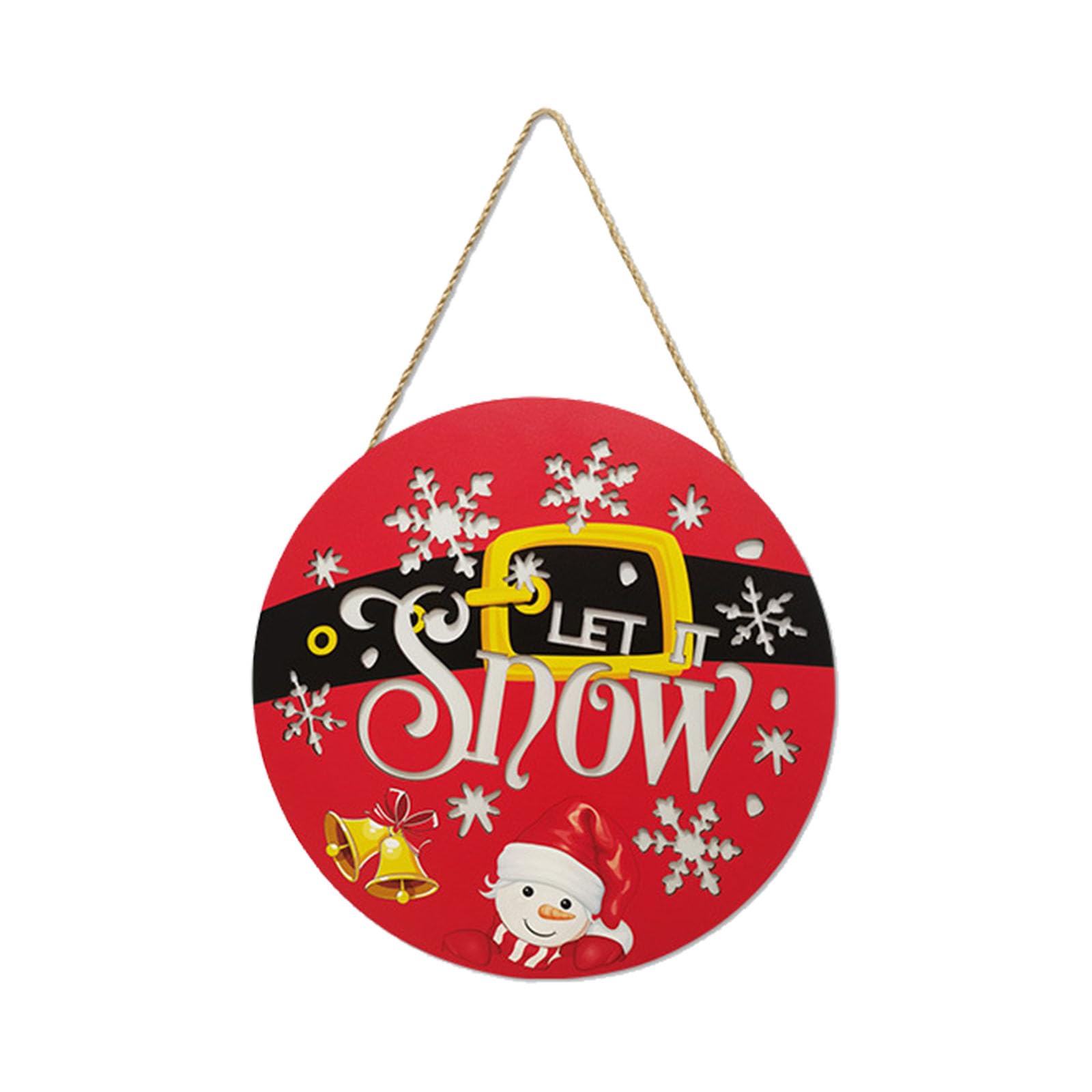 Christmas light house sign, LED light wooden sign, Christmas snowflake winter new wooden house sign, Christmas decoration