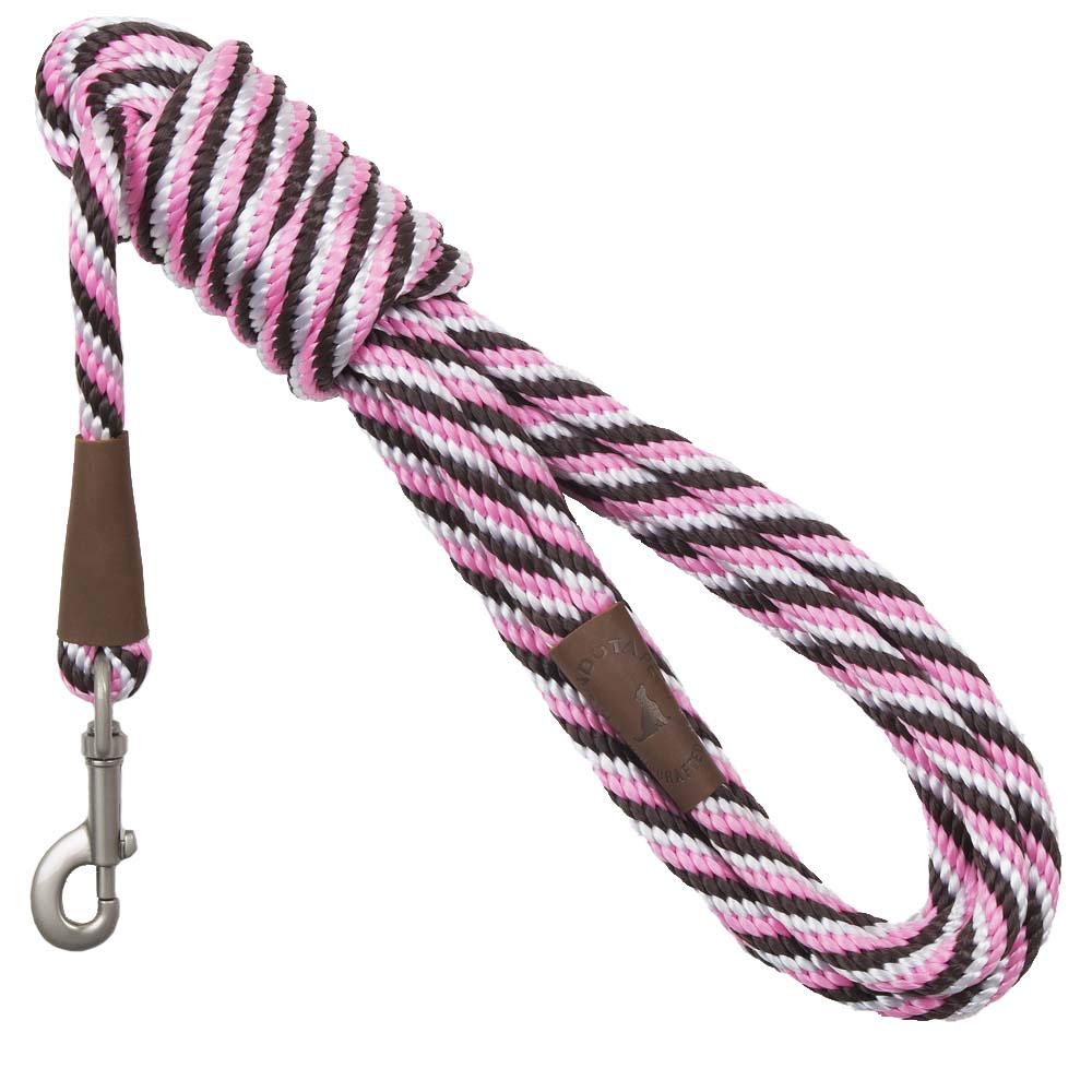 Mendota ME11738N Snap Leash 1/2" x 4' Pink Chocolate
