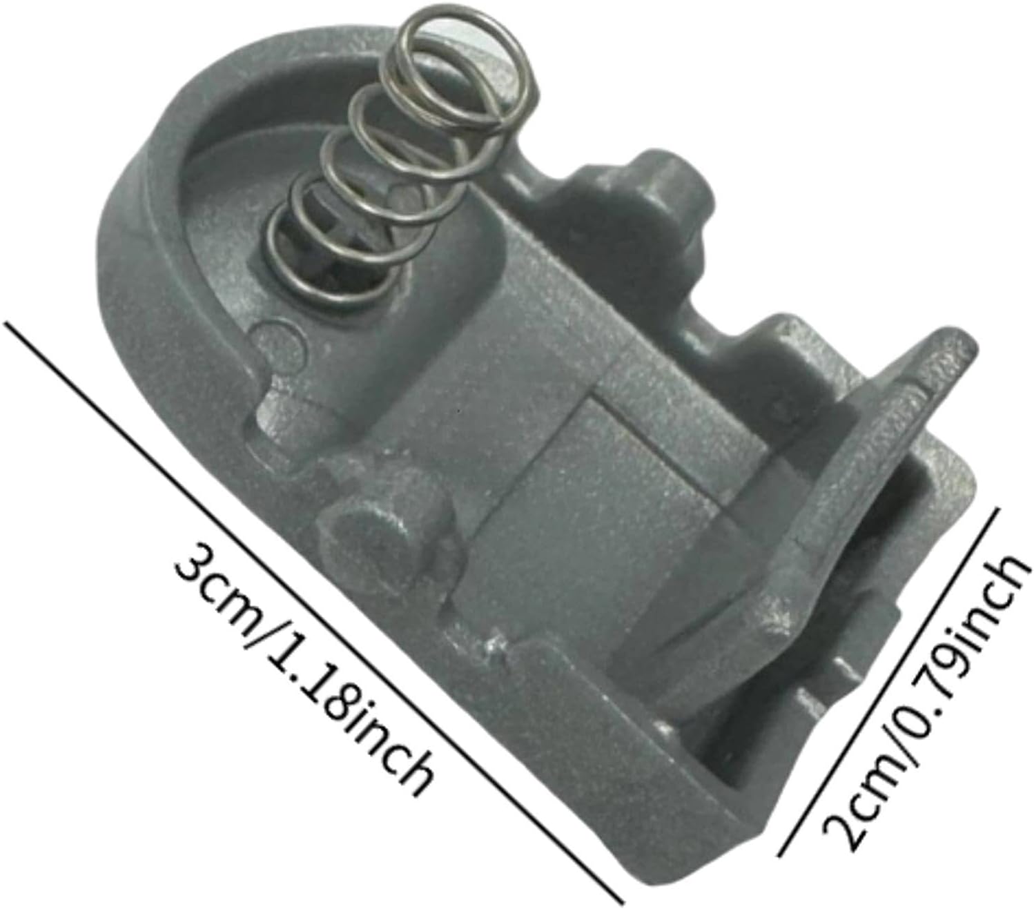 Lower Hose Clip Latch Kit 440001655 Replacement Supplies Maintenance 410122001 for Upright Vacuum Cleaners