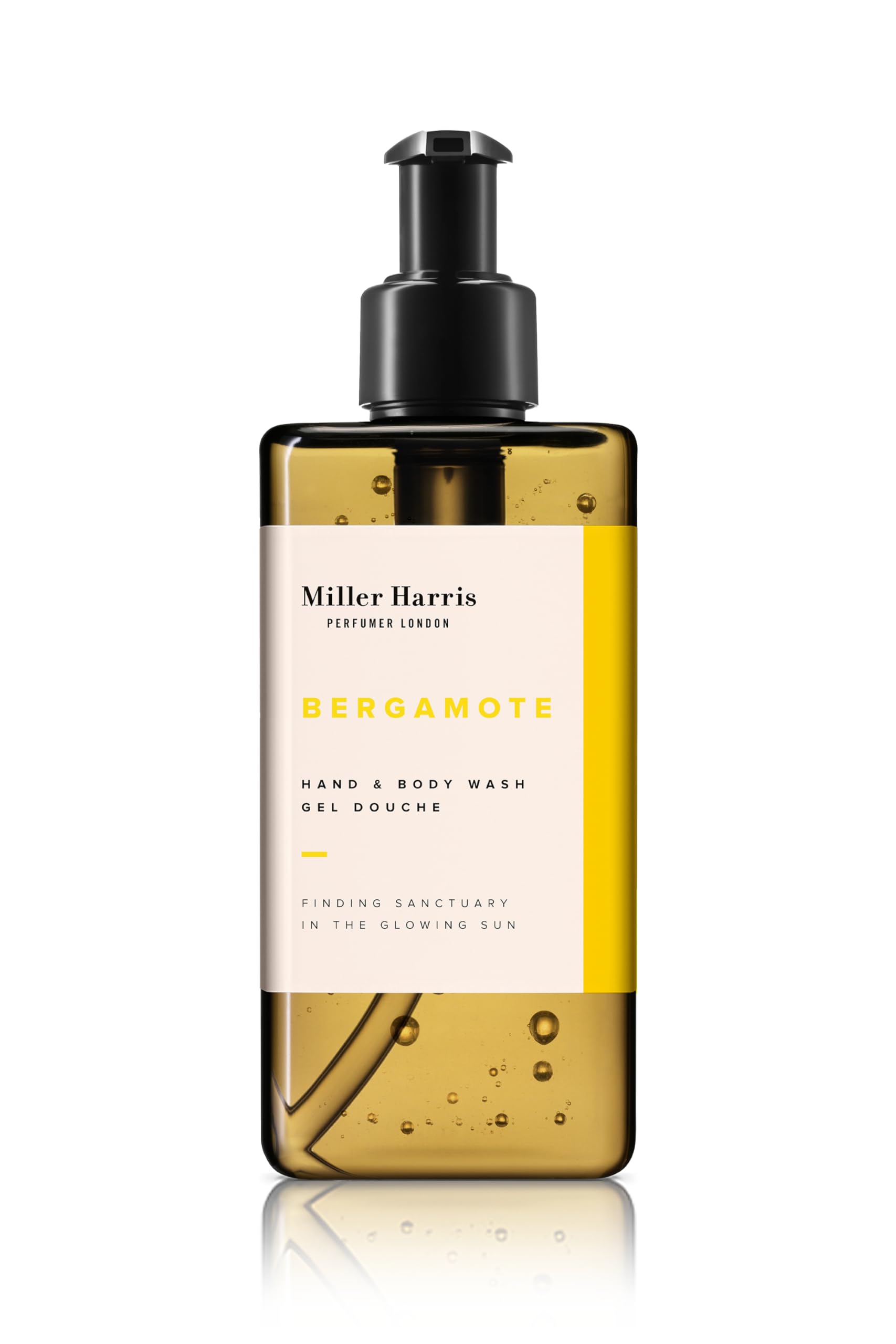 Miller Harris Bergamote Hand and Body Wash 300ml - Rosemary, Vitamin E and Coconut, Green, 300 ml (Pack of 1)
