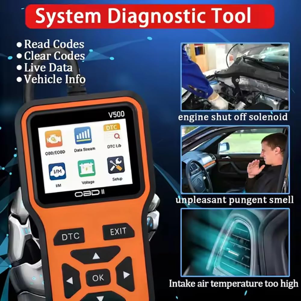 OBDII Auto Diagnostica Scanner per Mitsubishi Lancer Evolution (Evo) | Lettore Cancellatore di Codici di Errore Motore, OBD2 Diagnosi Auto, Diagnosi OBDII EOBD