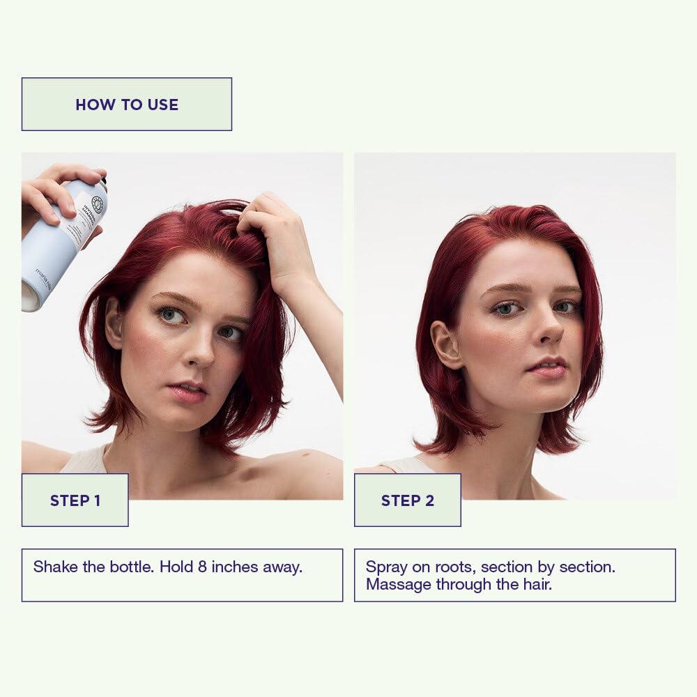Maria Nila Invisidry Shampoing Sec, Rafraîchit les Cheveux et le Cuir Chevelu, Ne Laisse Aucun Résidu, 100% Végan & Sans Sulfate/Parabène