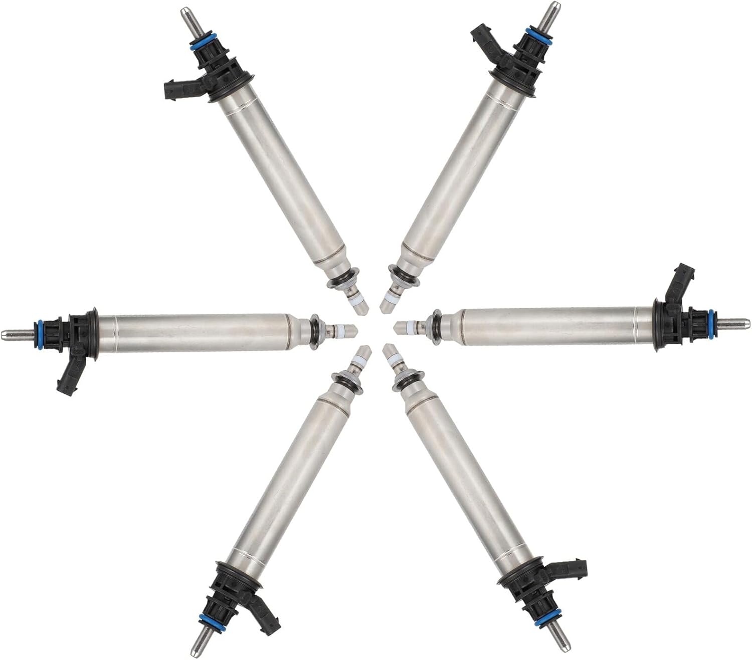 SCITOO Fuel Injector Kits 1 Hole 2013-2017 for Mercedes-Benz C300,2012-2015 for Mercedes-Benz C350, Automotive Engein A2760780545,6Pcs