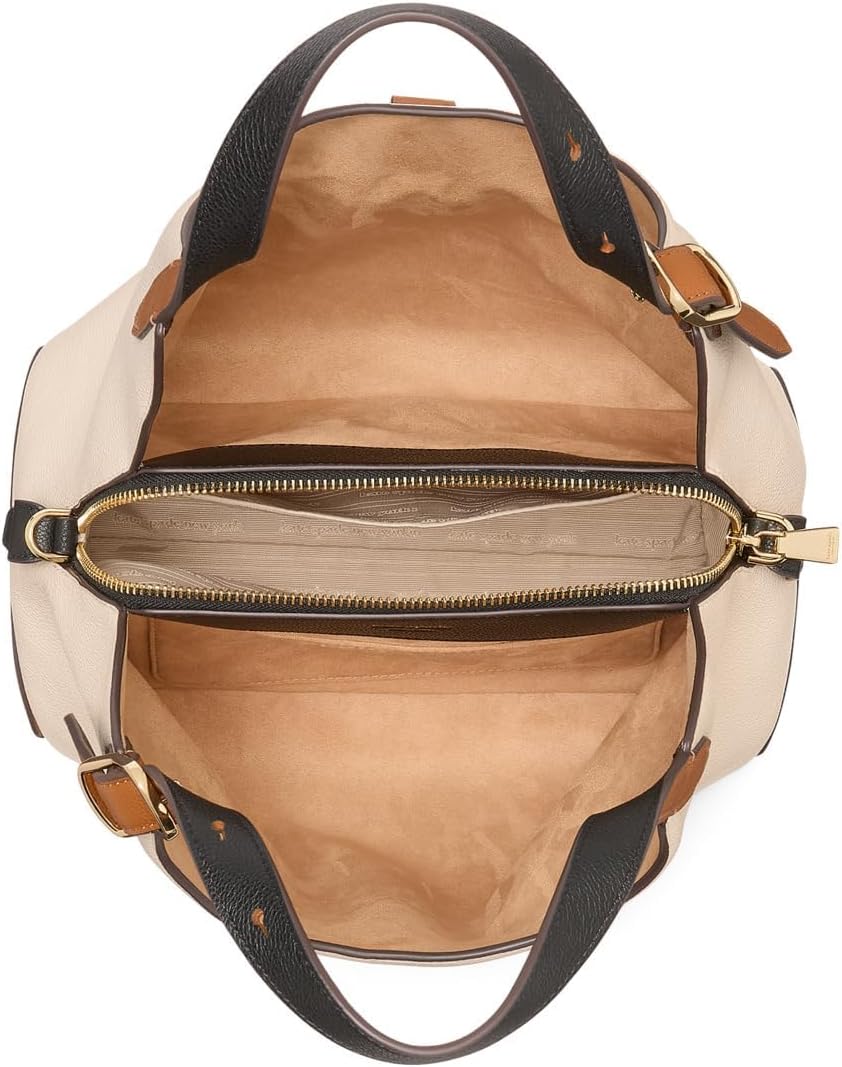 kate spade new york womens Deco Pebbled Leather Crossbody Tote