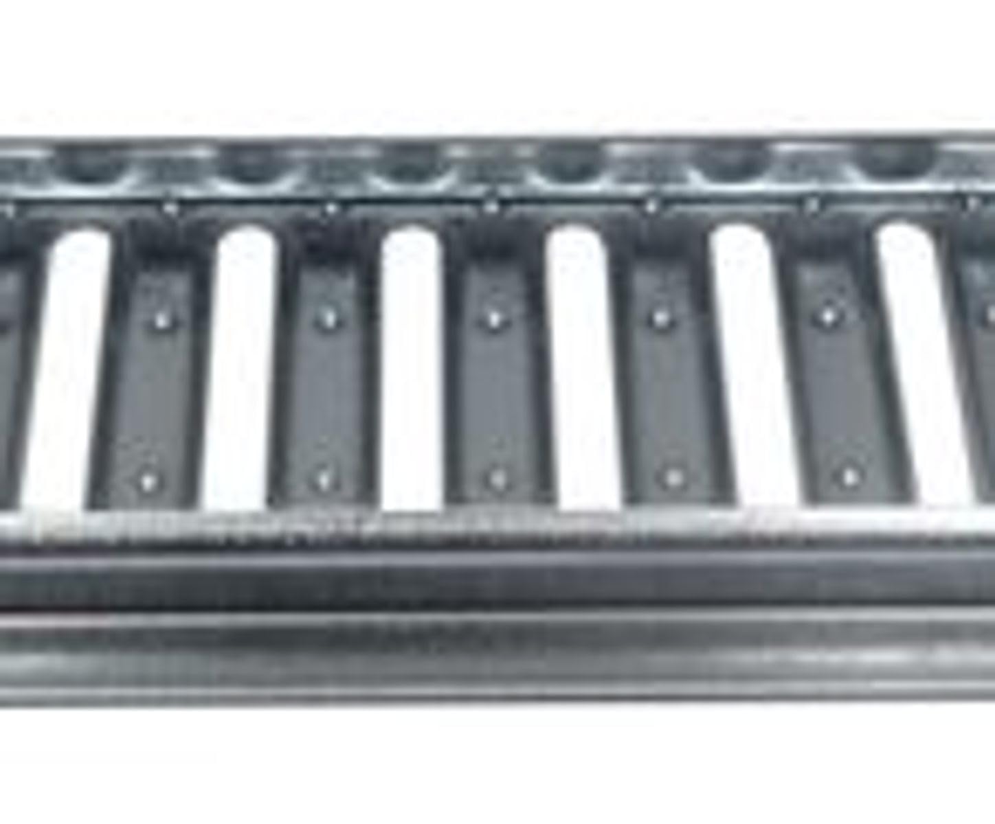 ACO Grille métallique 1 m en acier galvanisé Grille de rechange Caniveau de drainage