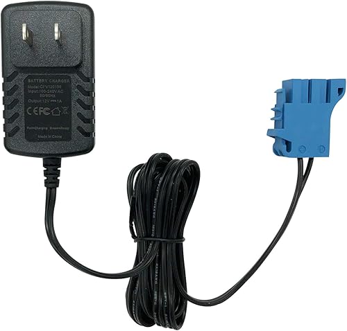 Miniatura 6 de Cargador de batería de 12 V para Peg Perego, cargador de 12 voltios para Peg-Pere John Deere Ground Force Tractor Gator XUV Polaris Outlaw Citrus