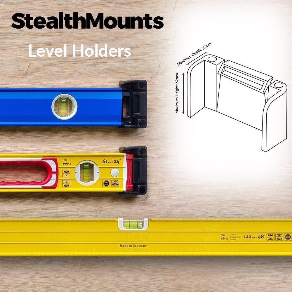 Snapklik.com : StealthMounts Red Universal Level Holder Locking Level ...