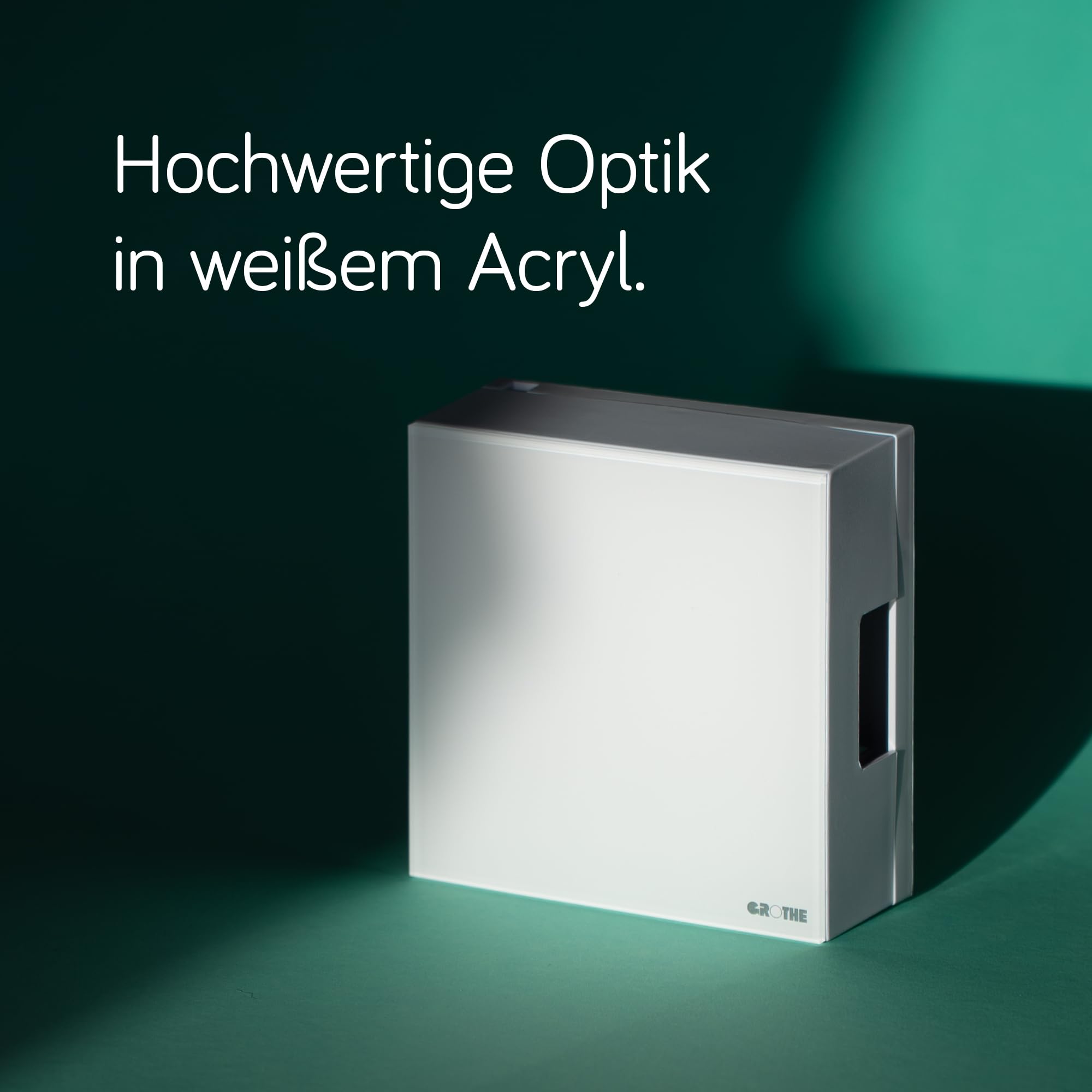 Grothe 44466 dzwonek gong 8-12V 83 dBA biały