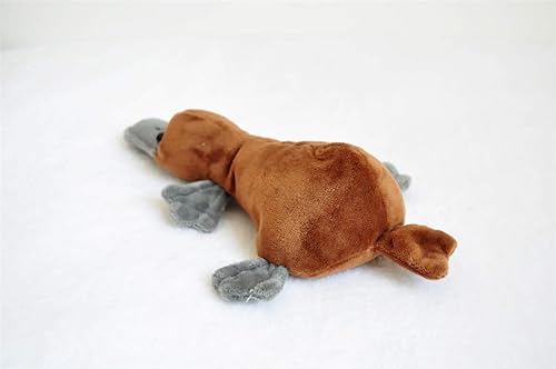 Miniatura 5 de TAMMYFLYFLY Almohada de felpa suave de ornitorrinco realista de 8.6 pulgadas, Kawaii para niñas y niños, juguetes de animales de peluche con pico de