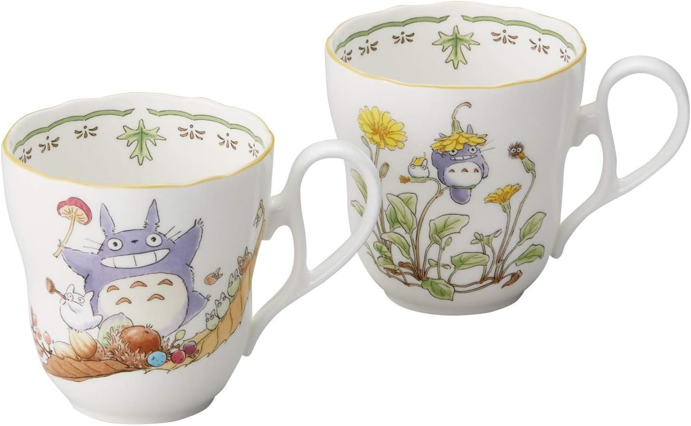 NoritakeStudio Ghibli Totoro Mug Pair Set