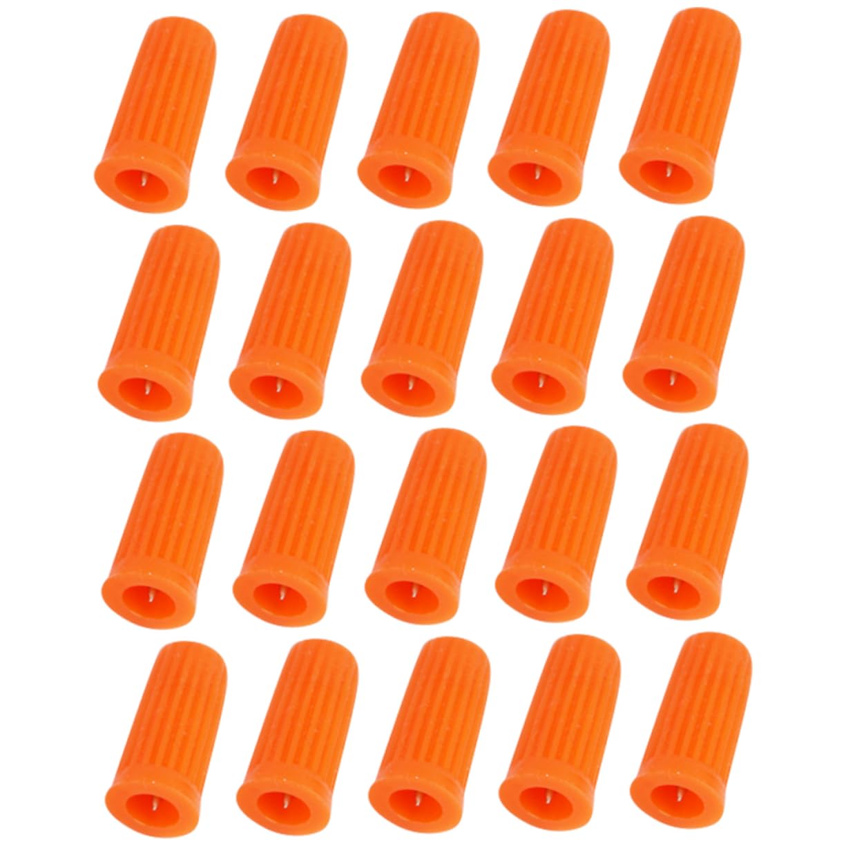 FOMIYES Eyelash Glue Bottle Nozzle Caps 20pcs Glue Bottle Pin Lash Glue Replacement Heads